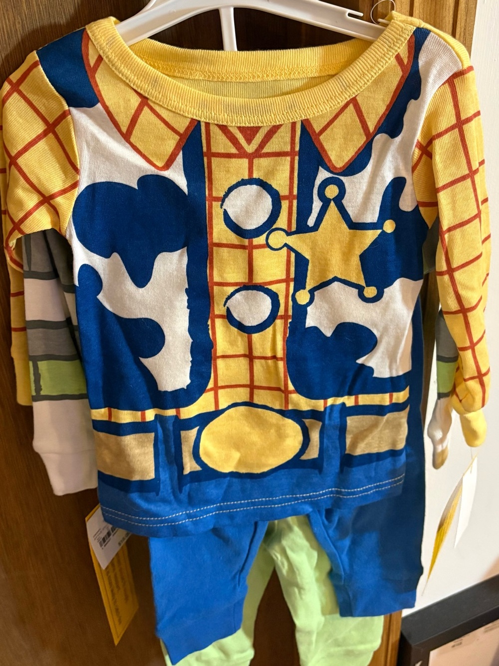 Toy Story Pajama Set - Woody & Buzz - 12 month - NEW with TAGS